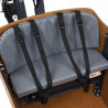 Vélo cargo électrique Babboe City Mountain coussin - opération rentrée cargo