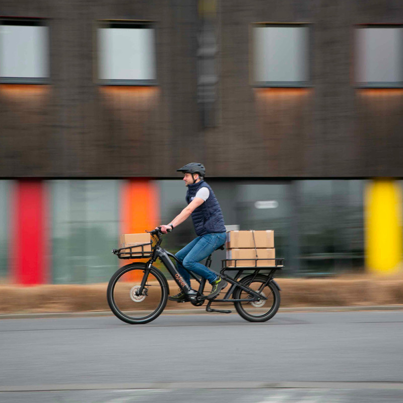 Vélo cargo électrique O2feel Equo Cargo Power 7.1