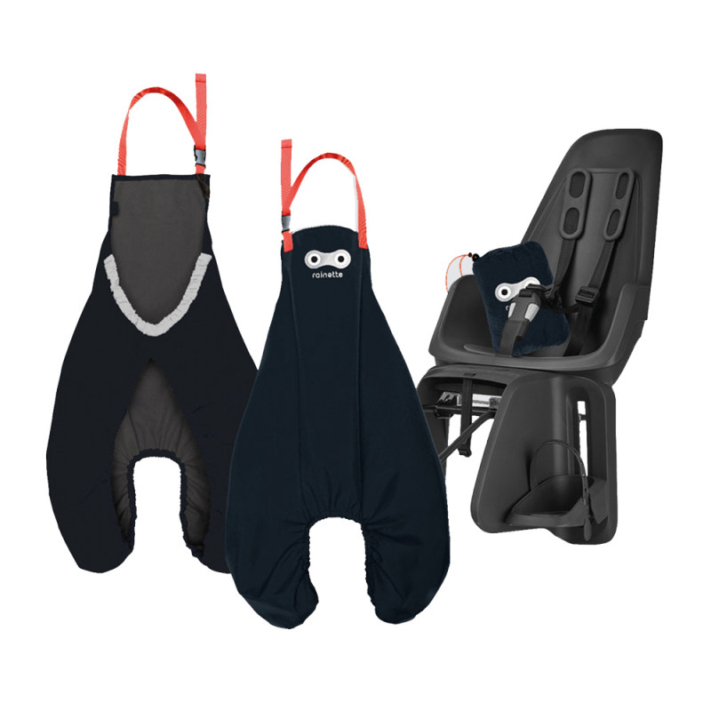 Siège vélo enfant Thule Yepp Nexxt Mini Black Obsidian pour avant vélo