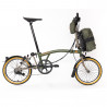 Vélo pliant Brompton x Bear Grylls C Line Explore vert