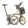 Vélo pliant Brompton x Bear Grylls C Line Explore pliage