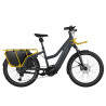 Vélo cargo électrique Riese & Müller Multicharger2 GT Touring trapèze gris/jaune