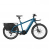 Vélo cargo électrique Riese & Müller Multicharger2 GT Touring diamant bleu