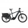 Vélo cargo électrique Riese & Müller Multicharger2 GT Touring diamant gris/noir