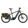 Vélo cargo électrique Riese & Müller Multicharger2 GT Vario diamant gris/jaune