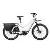 Vélo cargo électrique Riese & Müller Multicharger2 GT Vario trapèze blanc