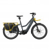 Vélo cargo électrique Riese & Müller Multicharger2 GT Vario trapèze gris/jaune