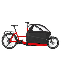 Vélo cargo électrique Riese & Müller Packster2 70 Family rouge