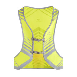 Herwey Gilet de sécurité réfléchissant réglable de haute visibilité pour  les sports de plein air faisant du vélo, course, randonnée, gilet  réfléchissant, gilet de sécurité 