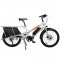 Vélo cargo électrique Yuba Kombi E5 gris