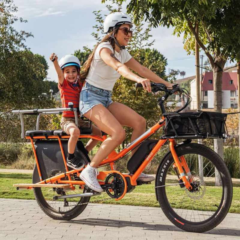 Vélo cargo électrique Yuba Kombi E5