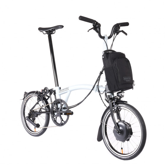 Vélo pliant électrique Brompton Electric P Line - Guidon M - 4 vitesses