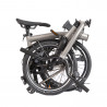 Vélo pliant pliant Brompton T Line Urban plié