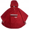 Cape de pluie junior The Peoples Poncho 3.0 rouge