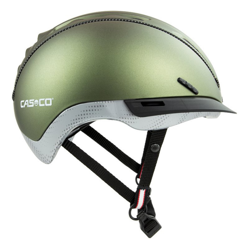 Casco Roadster Sand Casque vélo ville gris tendance avec mini visière