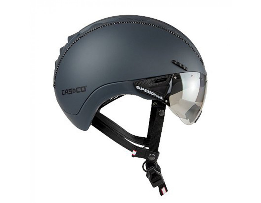 Casco Roadster Sand Casque vélo ville gris tendance avec mini visière