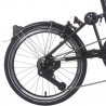 Vélo pliant Brompton P Line - Guidon S - 4 vitesses