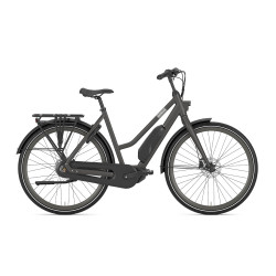 Vélo de ville électrique Gazelle Esprit C7 HMS wave gris