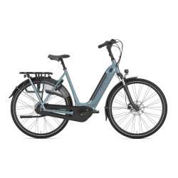 Vélo de ville électrique Gazelle Grenoble C7+ HMB wave gris