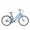 Vélo de ville électrique Voltaire Bellecour bleu clair