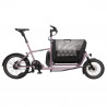 Vélo cargo électrique Muli Motor ST violet