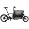 Vélo cargo électrique Muli Motor ST noir