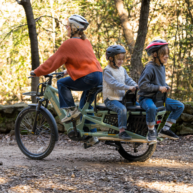 Vélo cargo électrique Yuba Spicy Curry+ tout-terrain