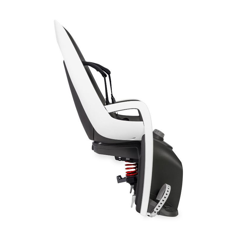 Porte-bébé vélo arrière sur porte-bagages Hamax Caress Gris/Blanc