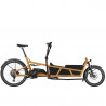Vélo cargo électrique Riese & Müller Load4 75 Touring orange box