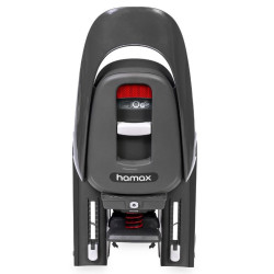 Porte-bébé vélo arrière sur porte-bagages Hamax Caress Gris/Blanc