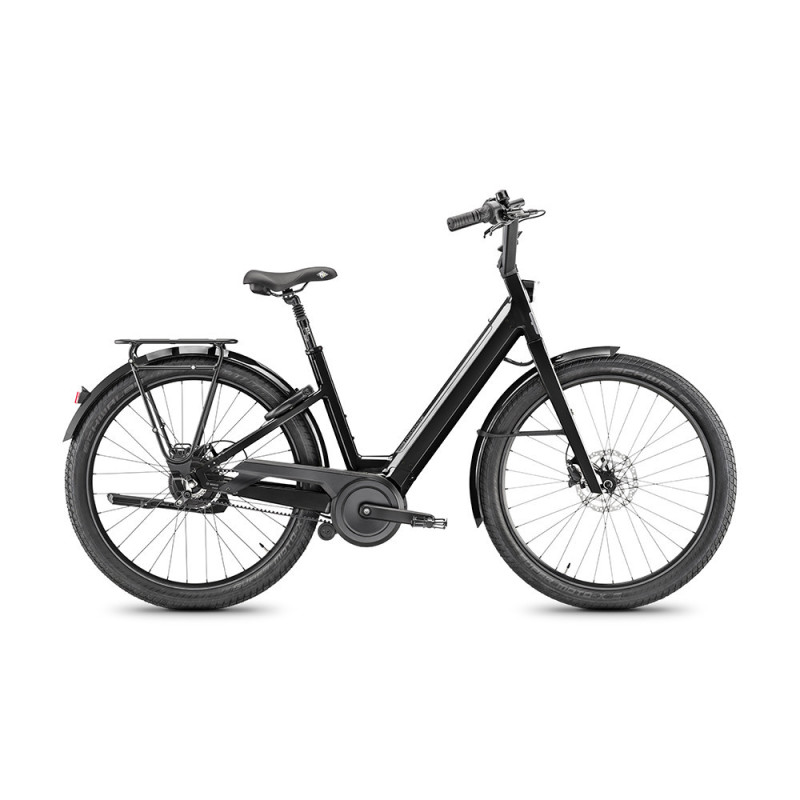 Vélo de ville électrique Moustache Lundi 27.6 noir