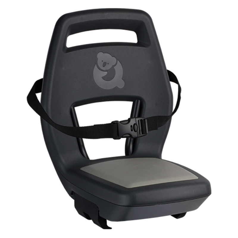 Siège vélo enfant Qibbel Junior 6+ noir/gris