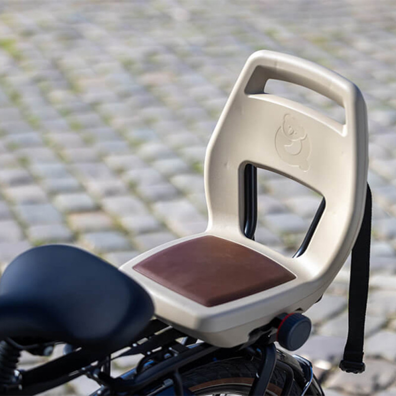 Siège vélo enfant Qibbel Junior 6+ porte-bagages arrière