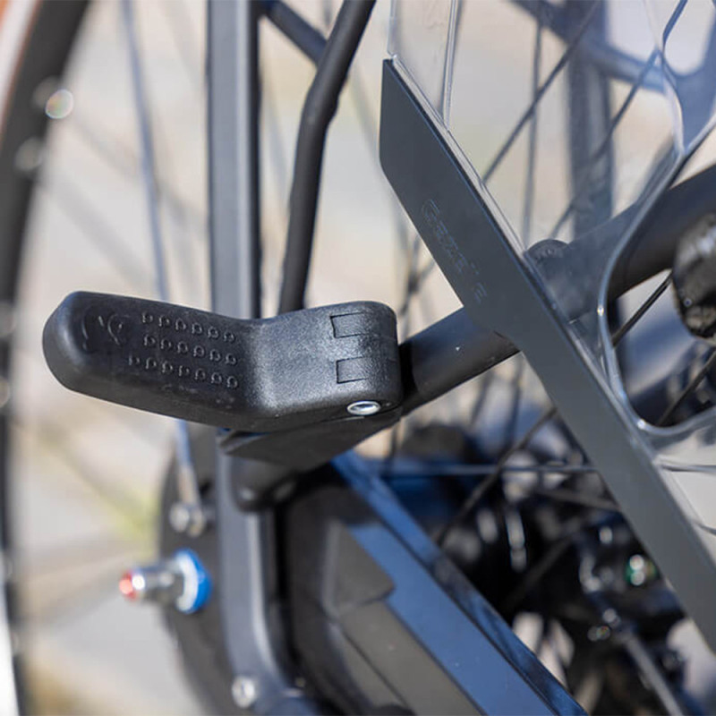 Siège vélo enfant Qibbel Junior 6+ repose-pieds