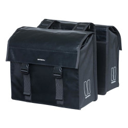 Paire de sacoches vélo ville Basil Urban Load réfléchissant