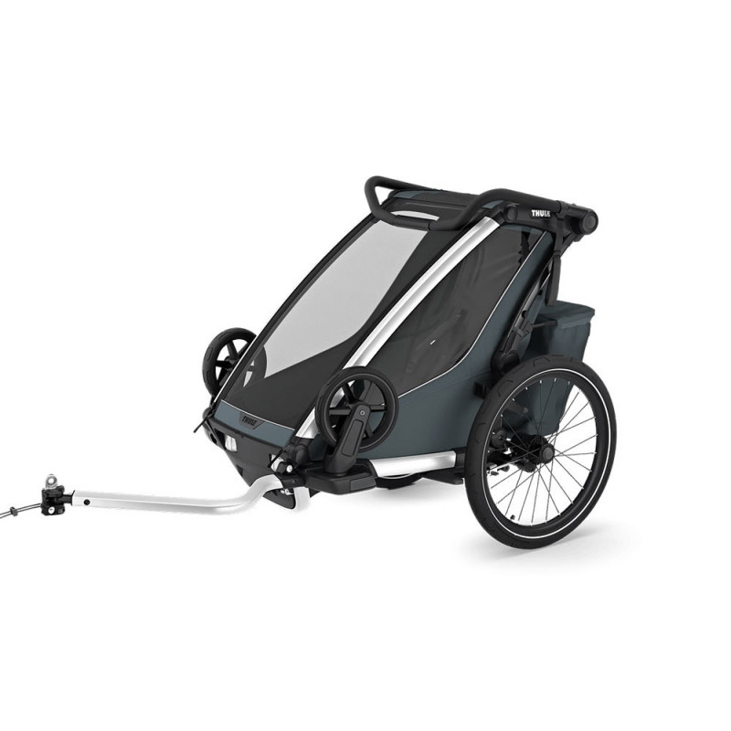 Remorque vélo enfant Thule Chariot Cross Single Bleu