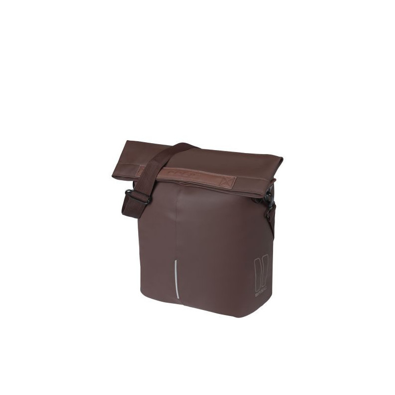 Sacoche arrière vélo ville Basil City Shopper marron