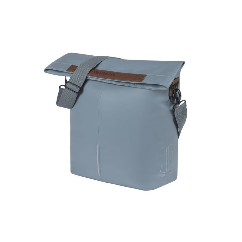 Sacoche arrière vélo ville Basil City Shopper bleu