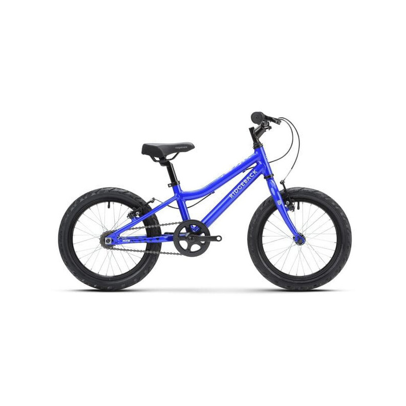 Vélo enfant 16" Ridgeback MX16 (3-6 ans) rouge vue latérale