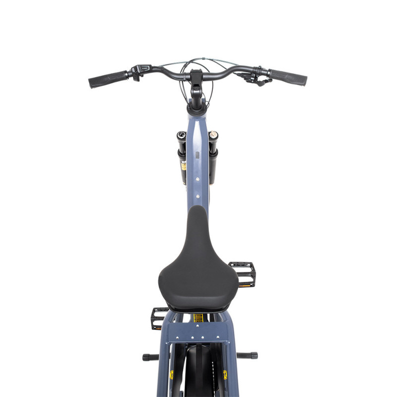 Vélo cargo électrique Yuba Boda Boda cockpit