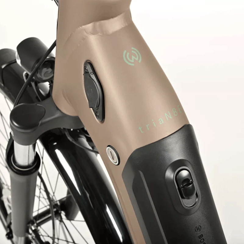VTC électrique Winora Tria N8f E verrou batterie (500 Wh)