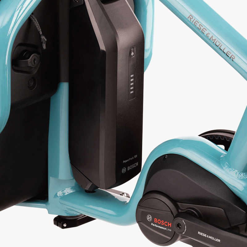 Vélo cargo électrique Riese & Müller Carrie Touring Bosch