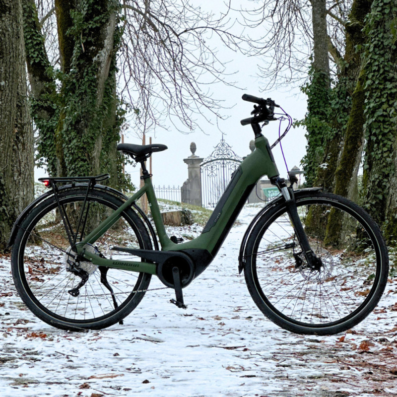 VTC électrique Winora Tria 10 chemin (500 Wh)
