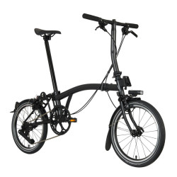 Vélo pliant Brompton P Line Urban Midnight Black (guidon S)