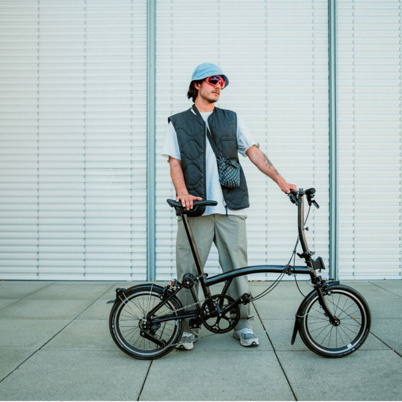 Vélo pliant 16" Brompton P Line Explore (guidon S)