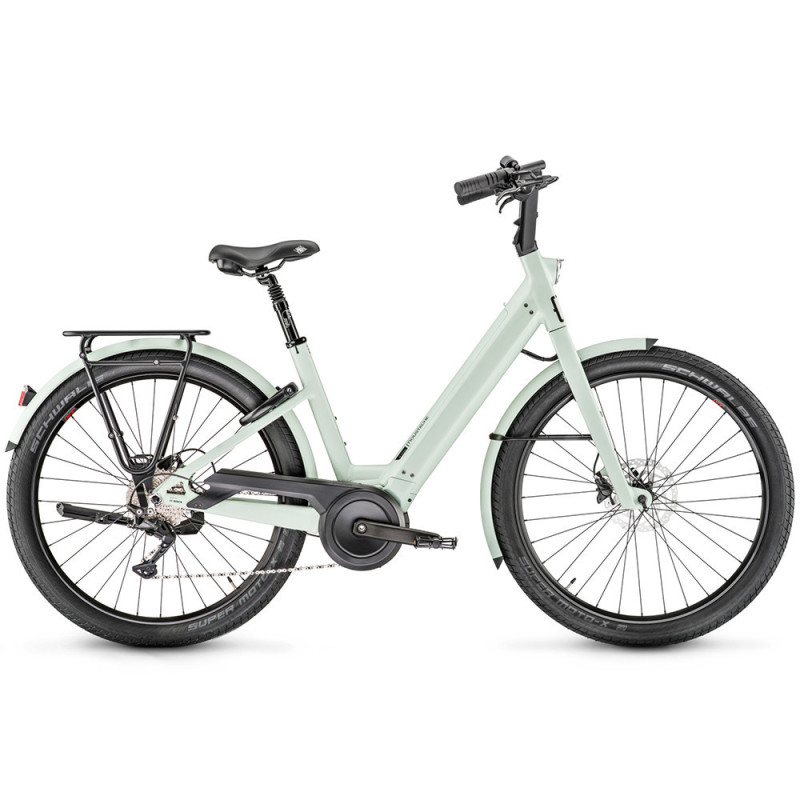 Vélo ville électrique Moustache Lundi 27.3 menthe (500 Wh)