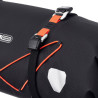 Sacoche bikepacking Ortlieb Handlebar-Pack Flex sangle compression