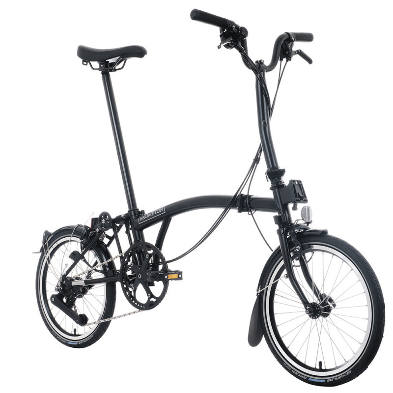 Vélo pliant Brompton C Line - 12 vitesses - Guidon M (2024-2025)