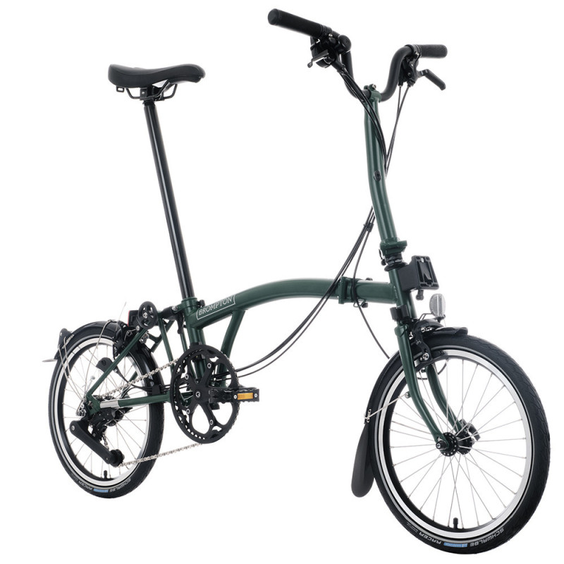 Vélo pliant Brompton C Line - 12 vitesses - Guidon M (2024-2025)