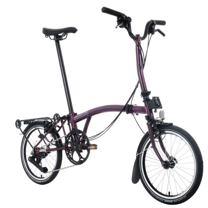 Vélo pliant Brompton C Line - 12 vitesses - Guidon M (2024-2025)
